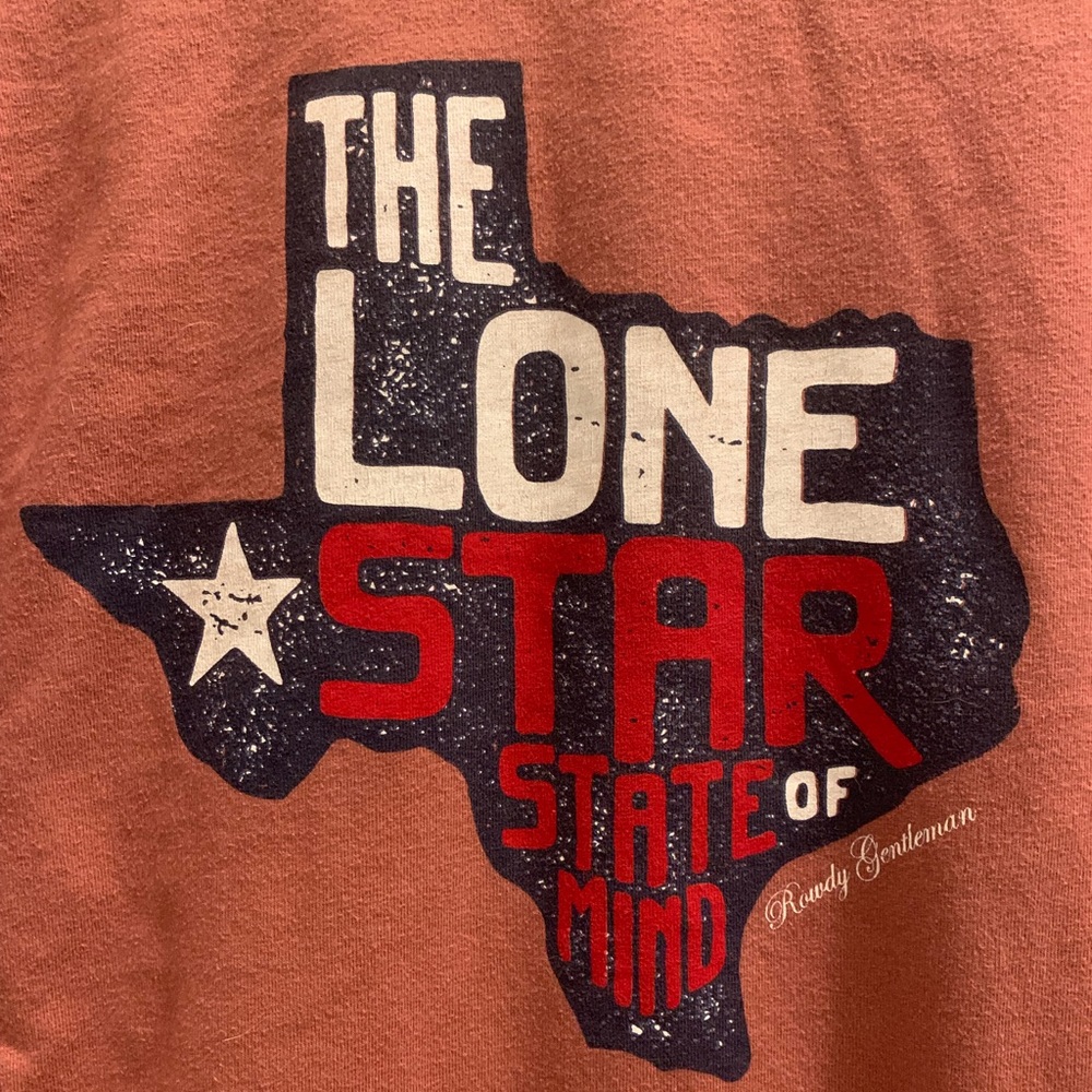 Long Sleeve Rowdy Gentleman Lone Star State